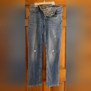 Calvin Klein distressed jeans